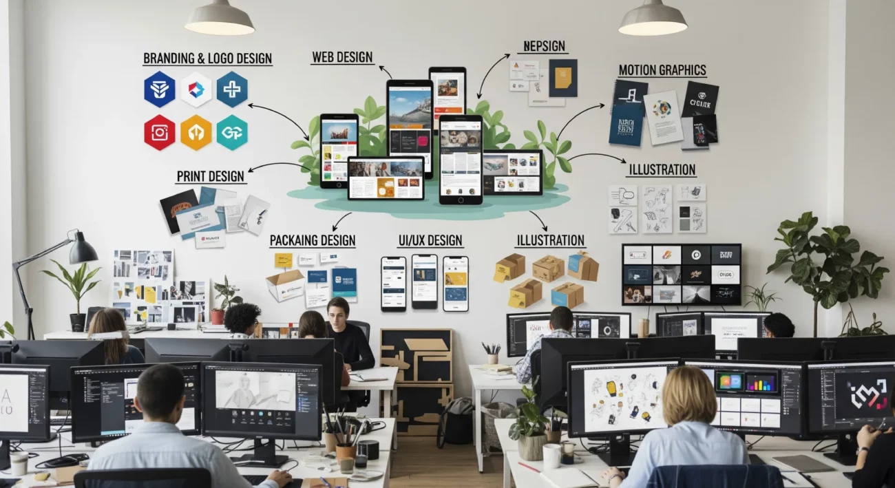 Quels sont les services d’une agence de design graphique en Tunisie