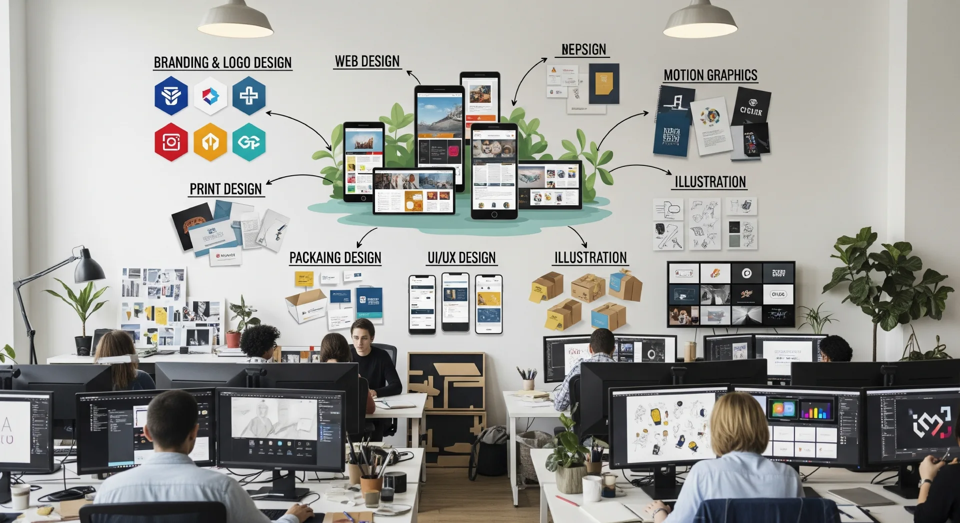 Quels sont les services d'une agence de design graphique en Tunisie ? 1 Quels sont les services d’une agence de design graphique en Tunisie