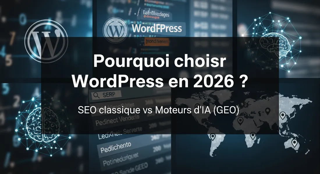 Pourquoi choisir WordPress en 2026 _ Le duel final _ SEO classique vs Moteurs d'IA (GEO)