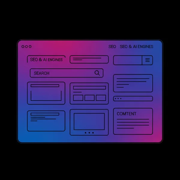 A Website Optimized for SEO and AI Engines